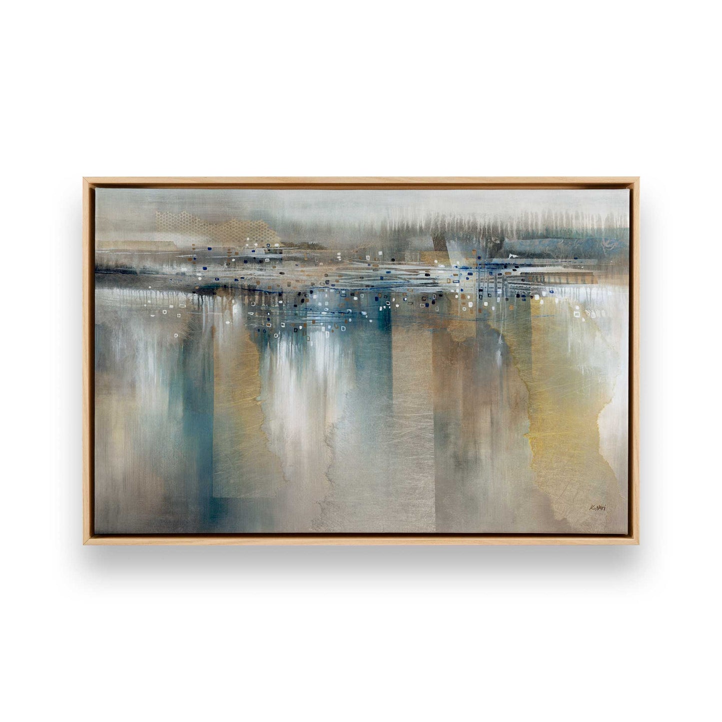 [Color:American Maple], Picture of art in a American Maple frame