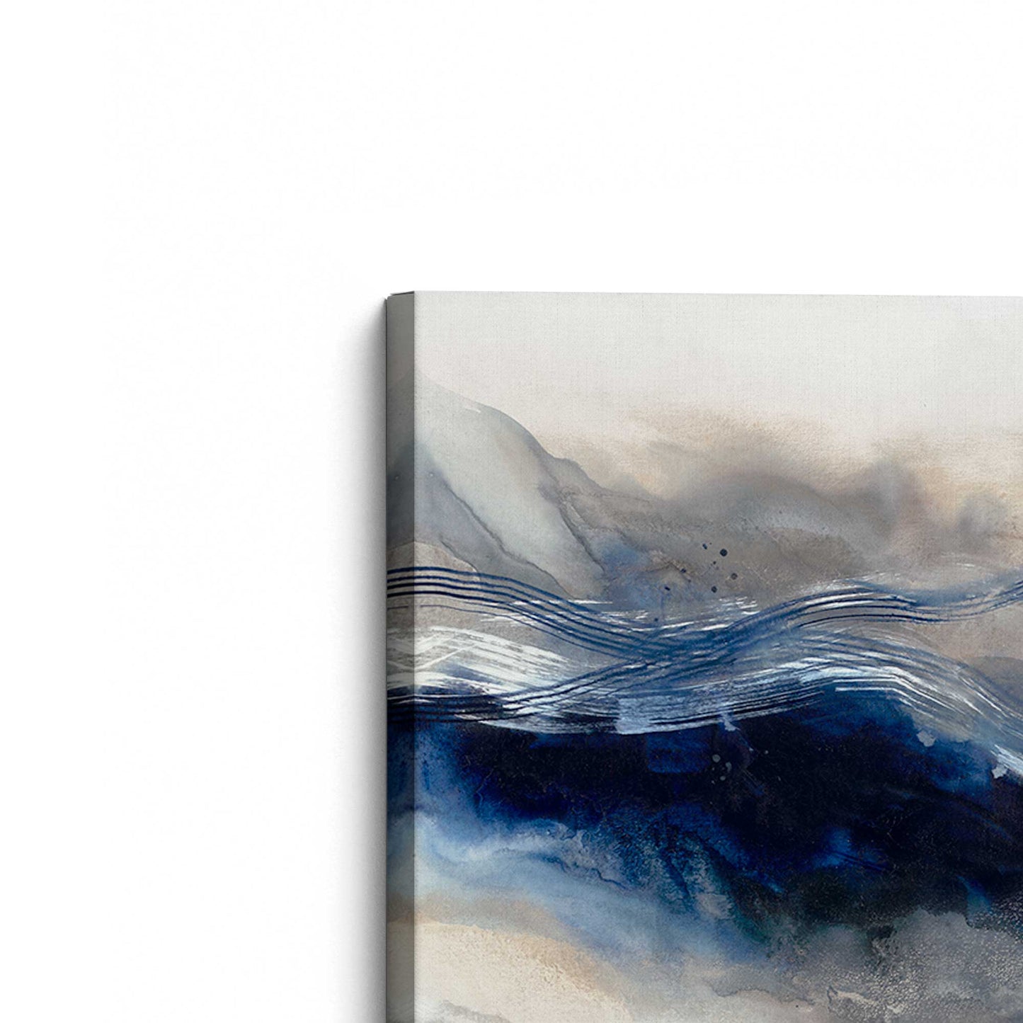 [Color:Stretched Canvas], Picture of the corner of the art