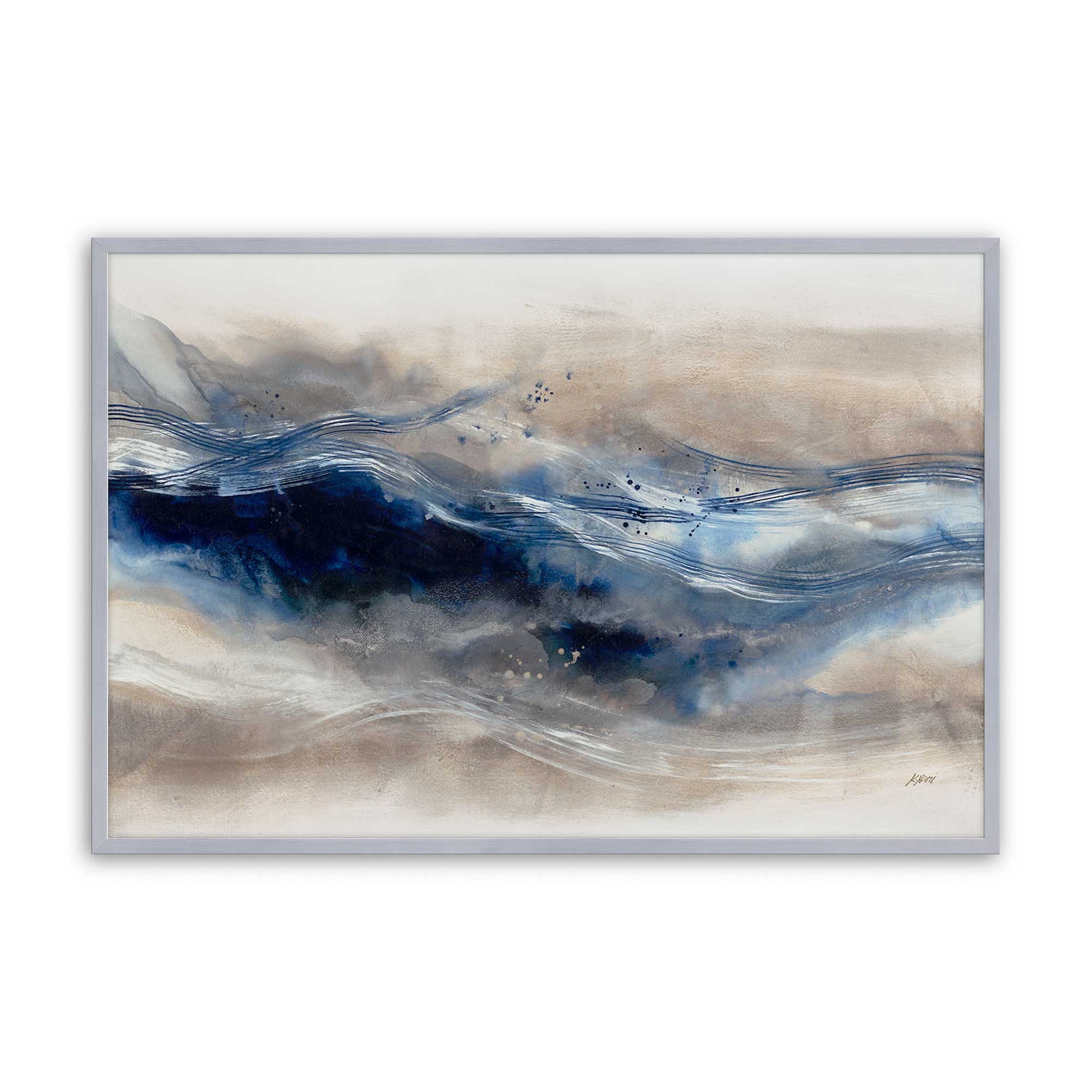 [Color:Polished Chrome], Picture of art in a Polished Chrome frame
