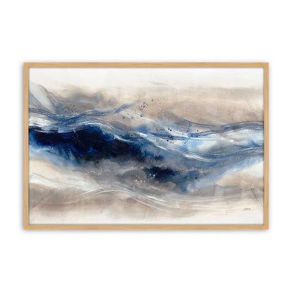 [Color:American Maple], Picture of art in a American Maple frame