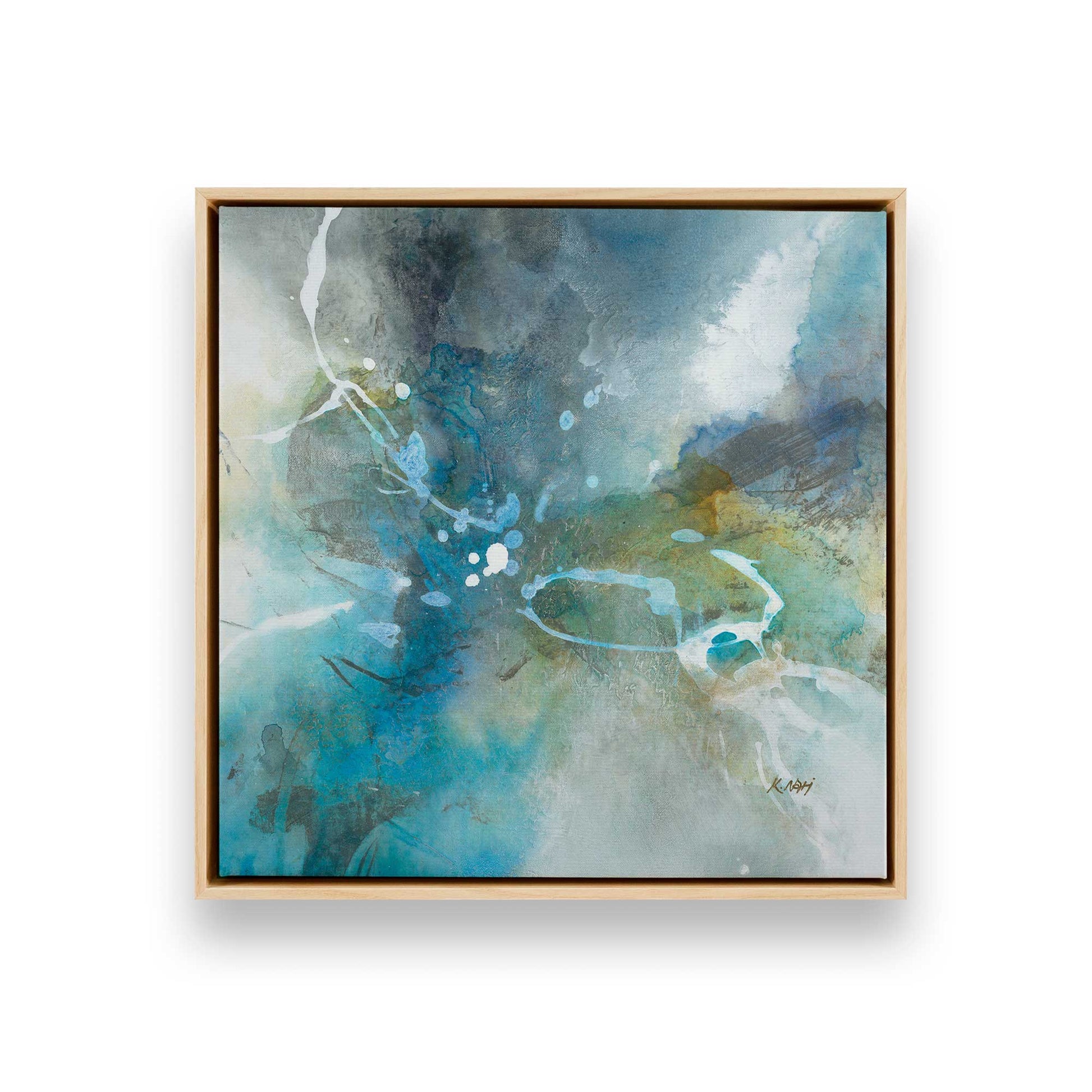 [Color:American Maple], Picture of art in a American Maple frame