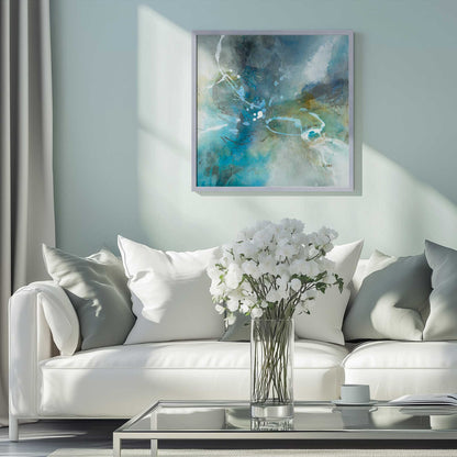 Picture of art in a room