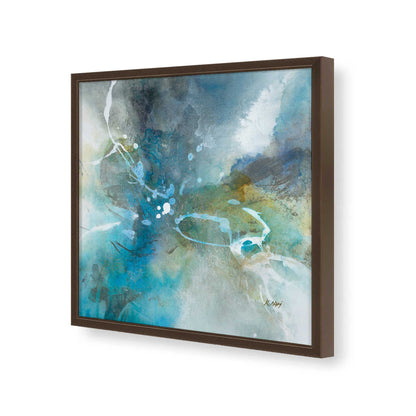 [Color:Espresso], Picture of art in a Espresso frame of the corner