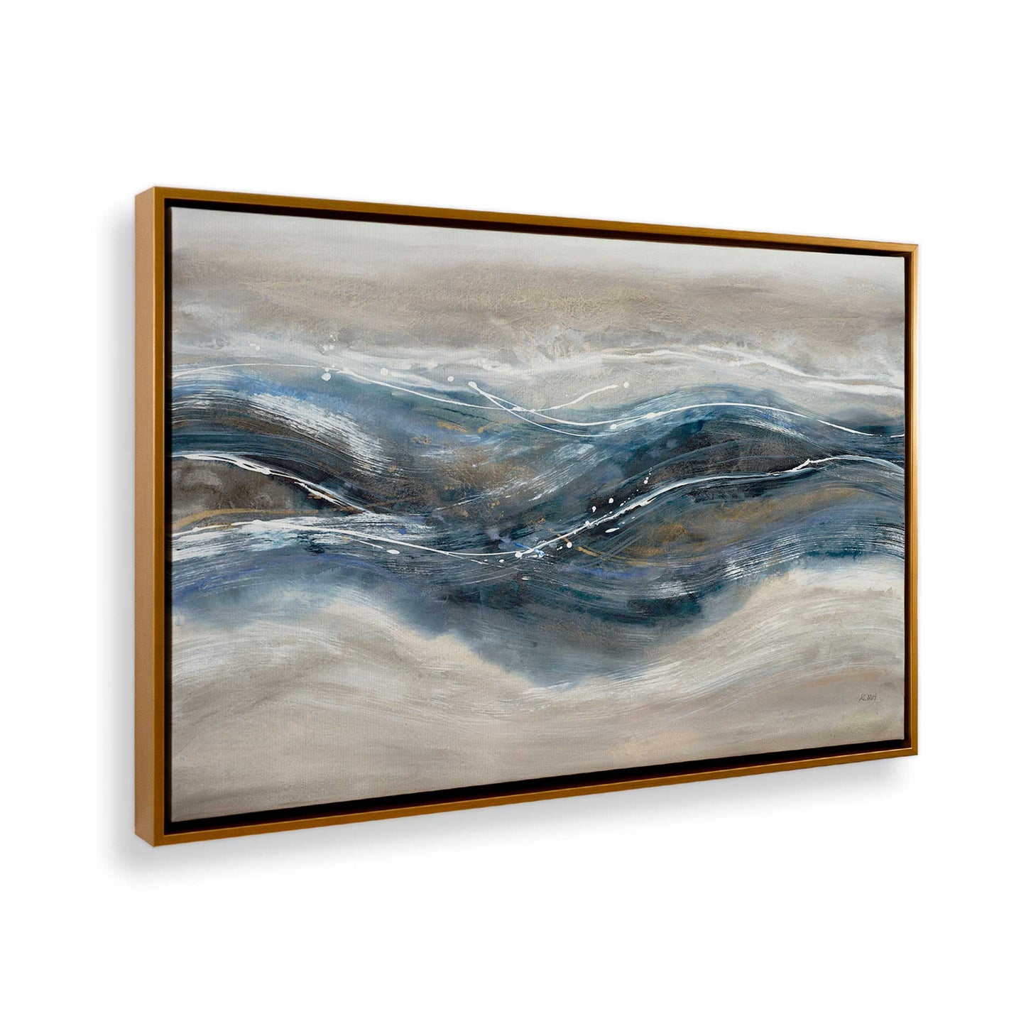 [Color:Polished Gold], Picture of the corner of the art