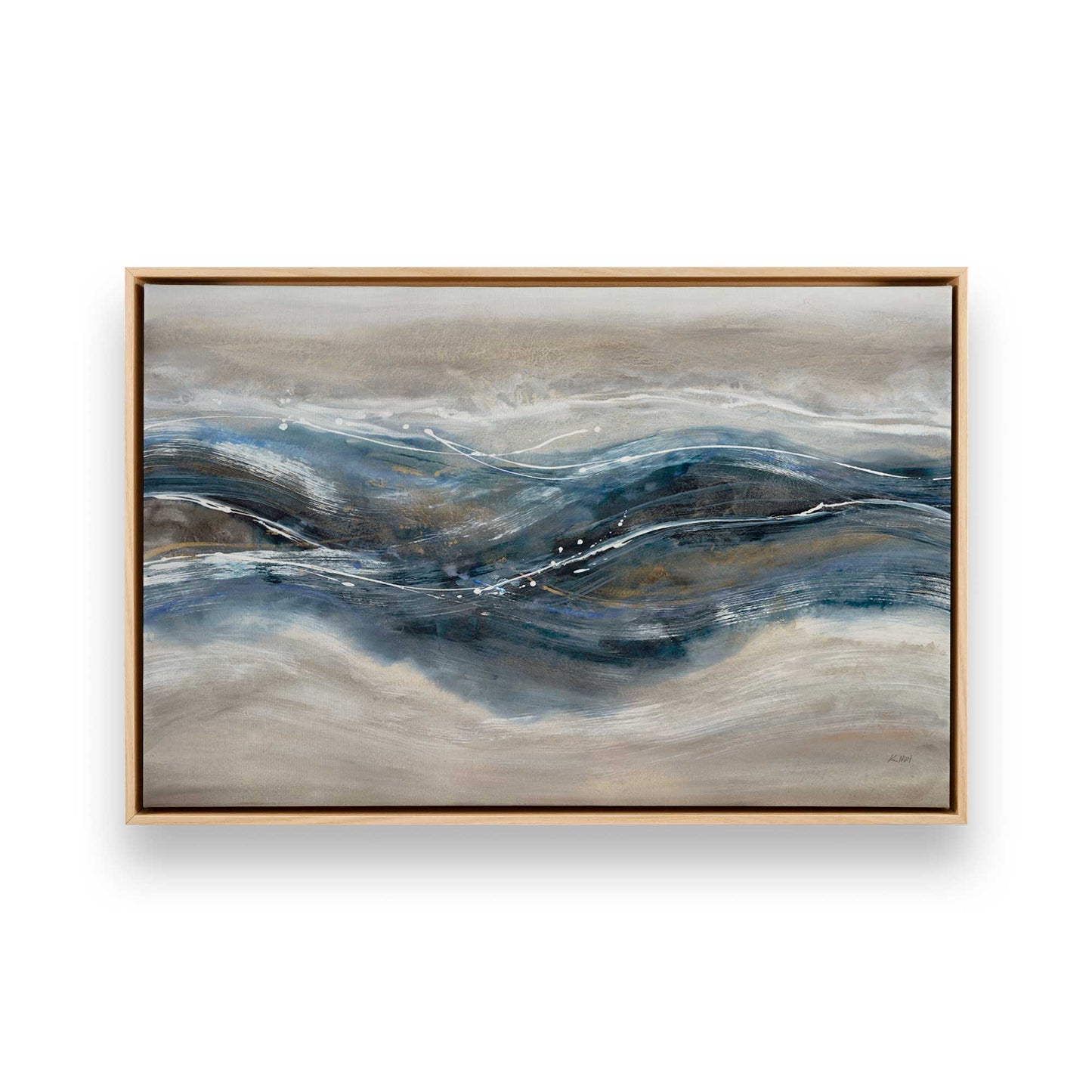 [Color:American Maple], Picture of art in a American Maple frame