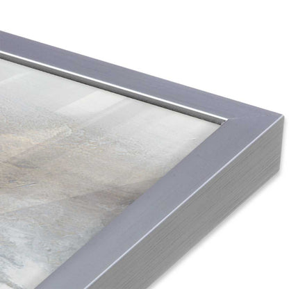 [Color:Polished Chrome], Picture of art in a Polished Chrome frame at an angle