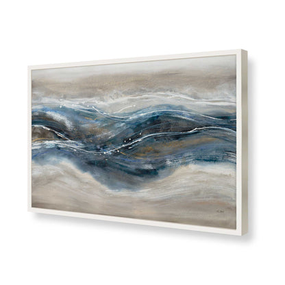 [Color:Opaque White], Picture of art in a Opaque White frame of the corner
