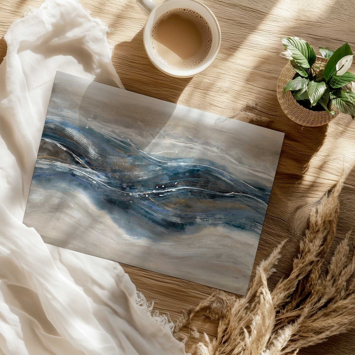 [Color:Rolled Print], Picture of close up of art