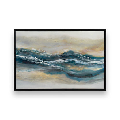[Color:Satin Black], Picture of art in a Satin Black frame