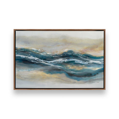 [Color:Walnut], Picture of art in a Walnut frame