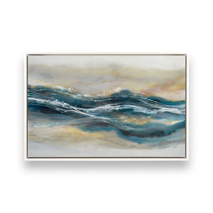 [Color:Opaque White], Picture of art in a White frame