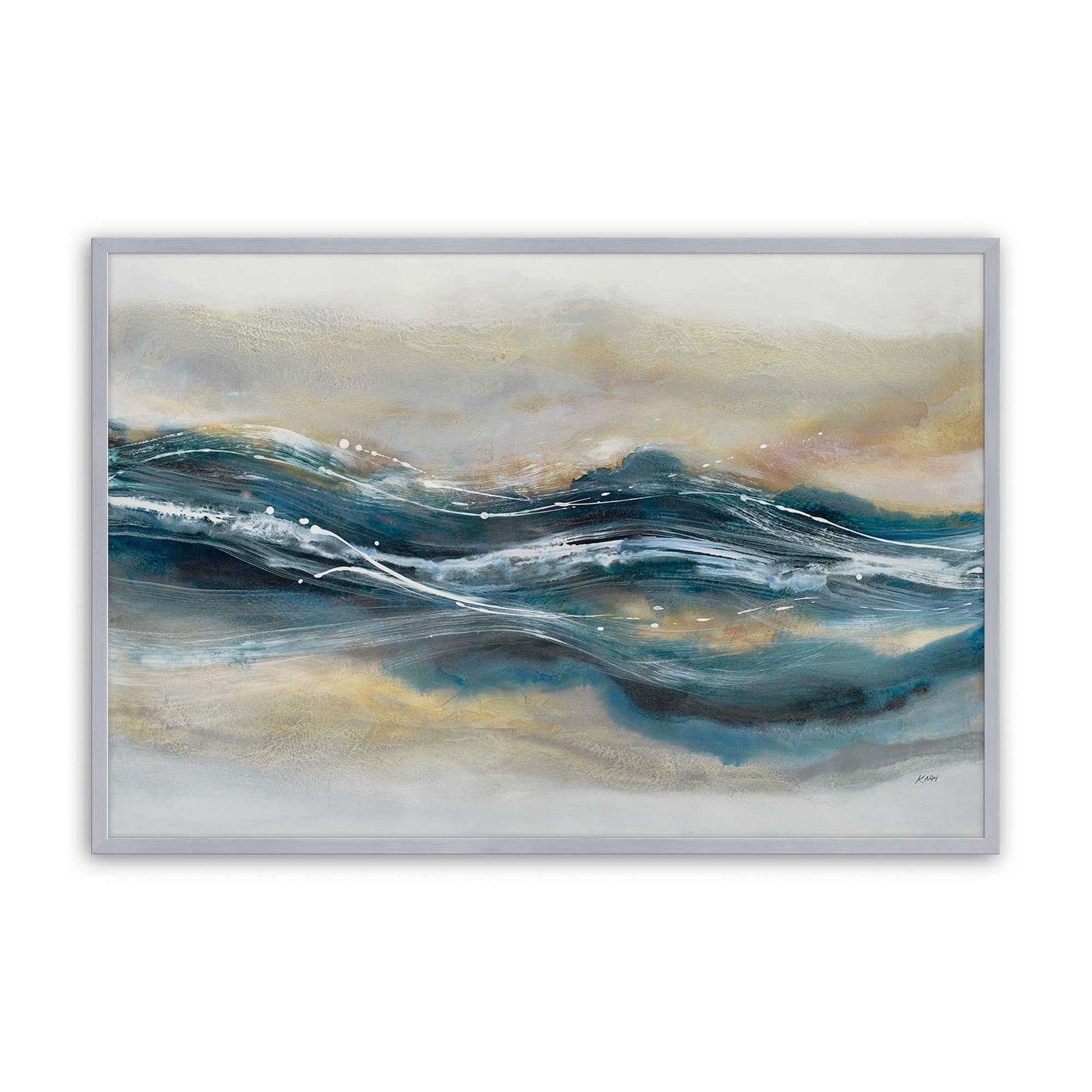 [Color:Polished Chrome], Picture of art in a Polished Chrome frame