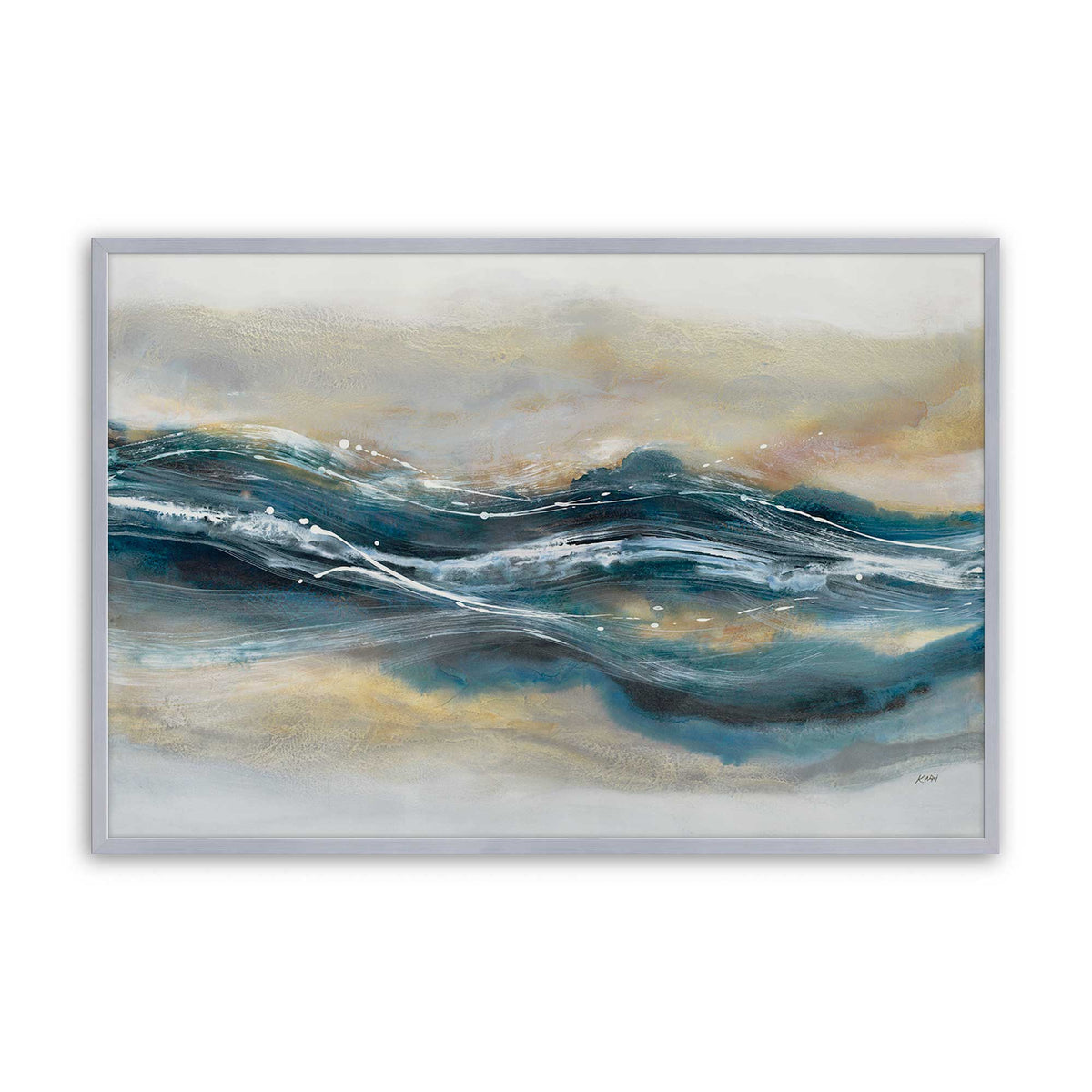 [Color:Polished Chrome], Picture of art in a Polished Chrome frame