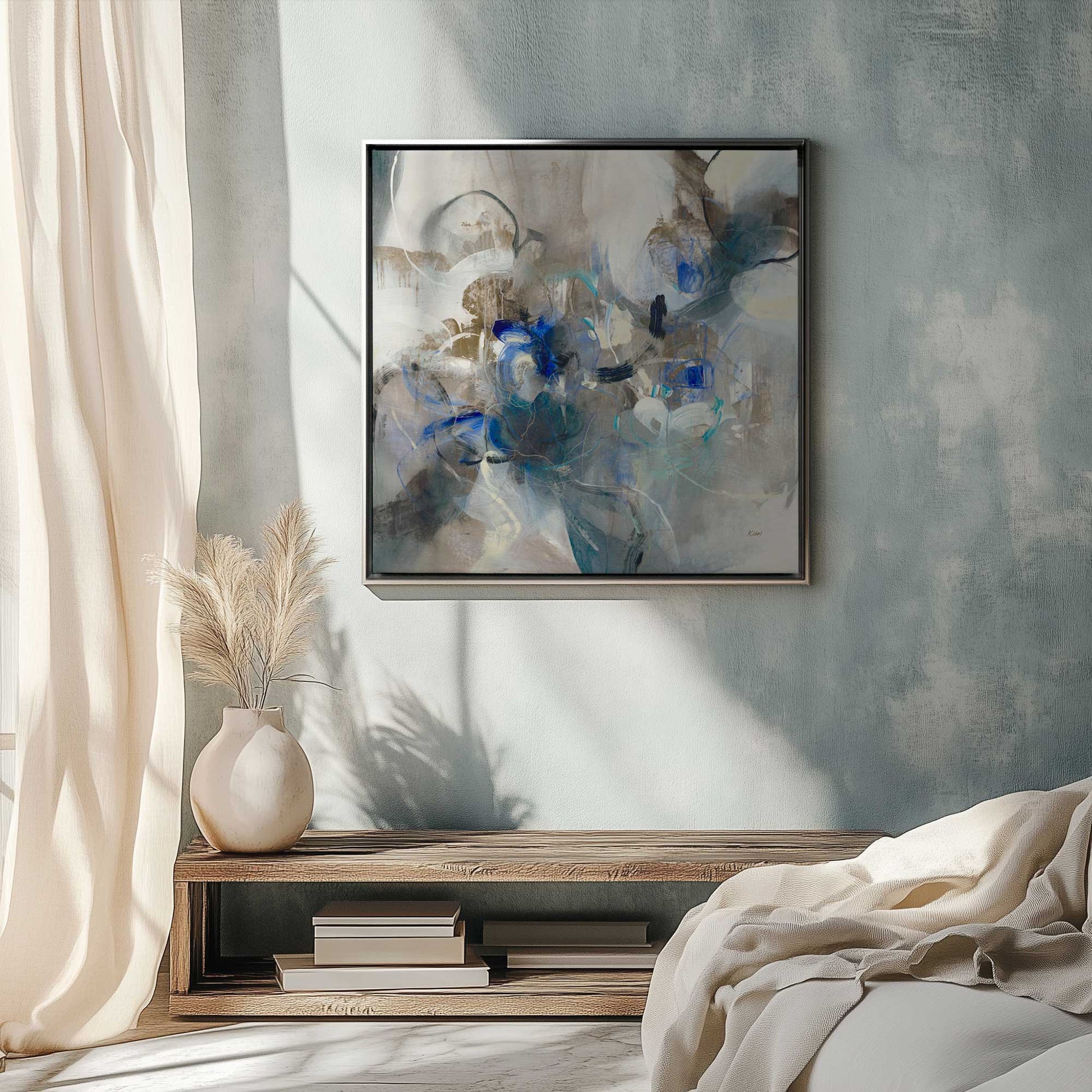 Picture of art in a room
