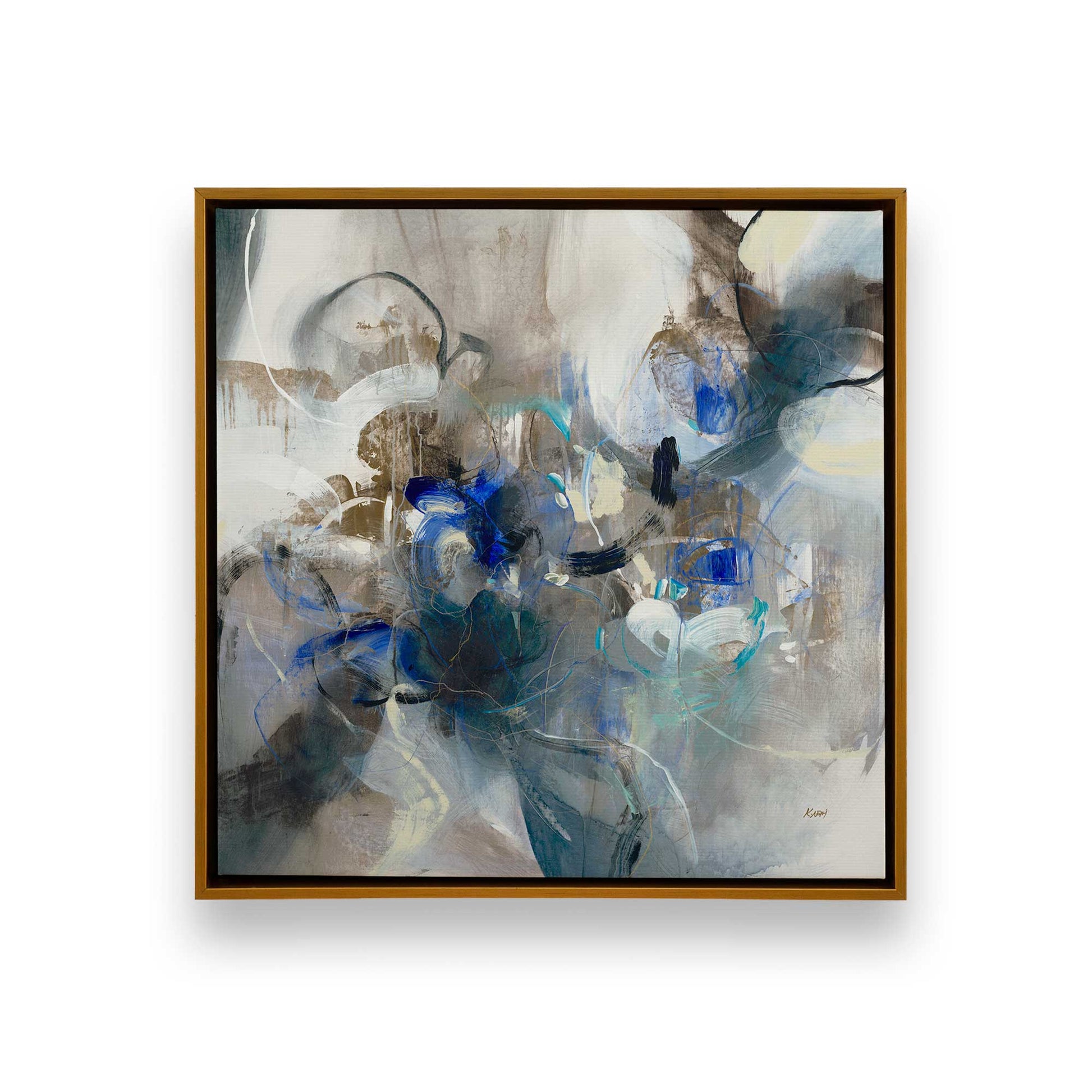 [Color:Polished Gold], Picture of art in a Polished Gold frame