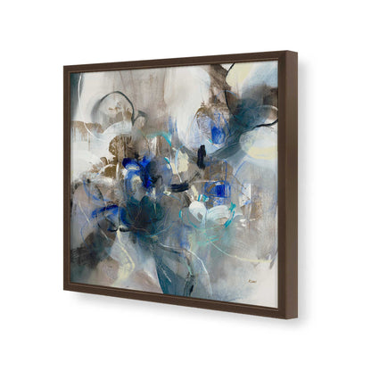 [Color:Espresso], Picture of art in a Espresso frame of the corner