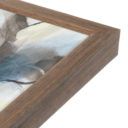 [Color:Walnut], Picture of art in a Walnut frame at an angle