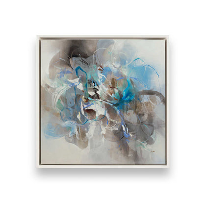 [Color:Opaque White], Picture of art in a White frame