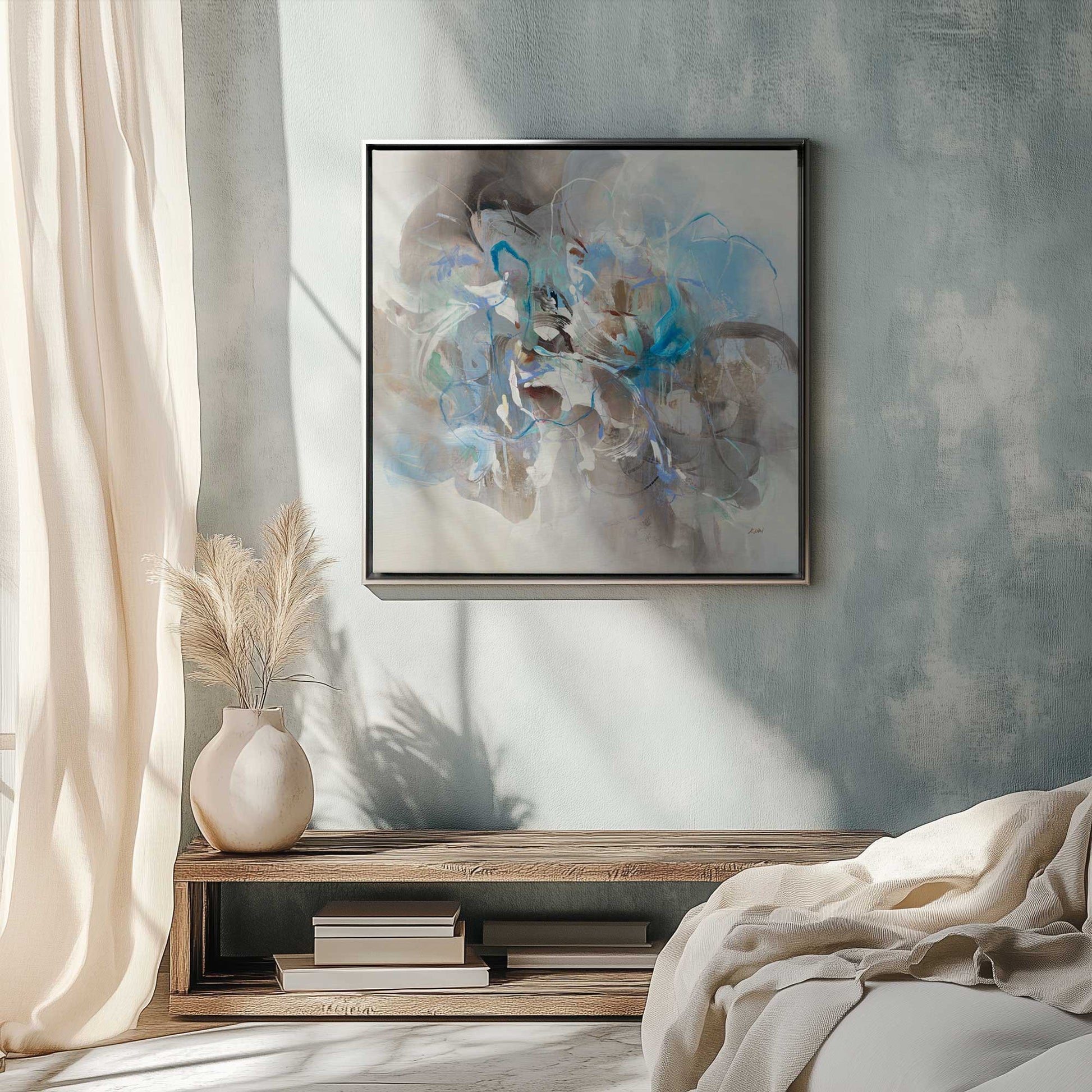 Picture of art in a room