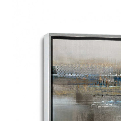 [Color:Polished Chrome], Picture of art in a Polished Chrome frame at an angle