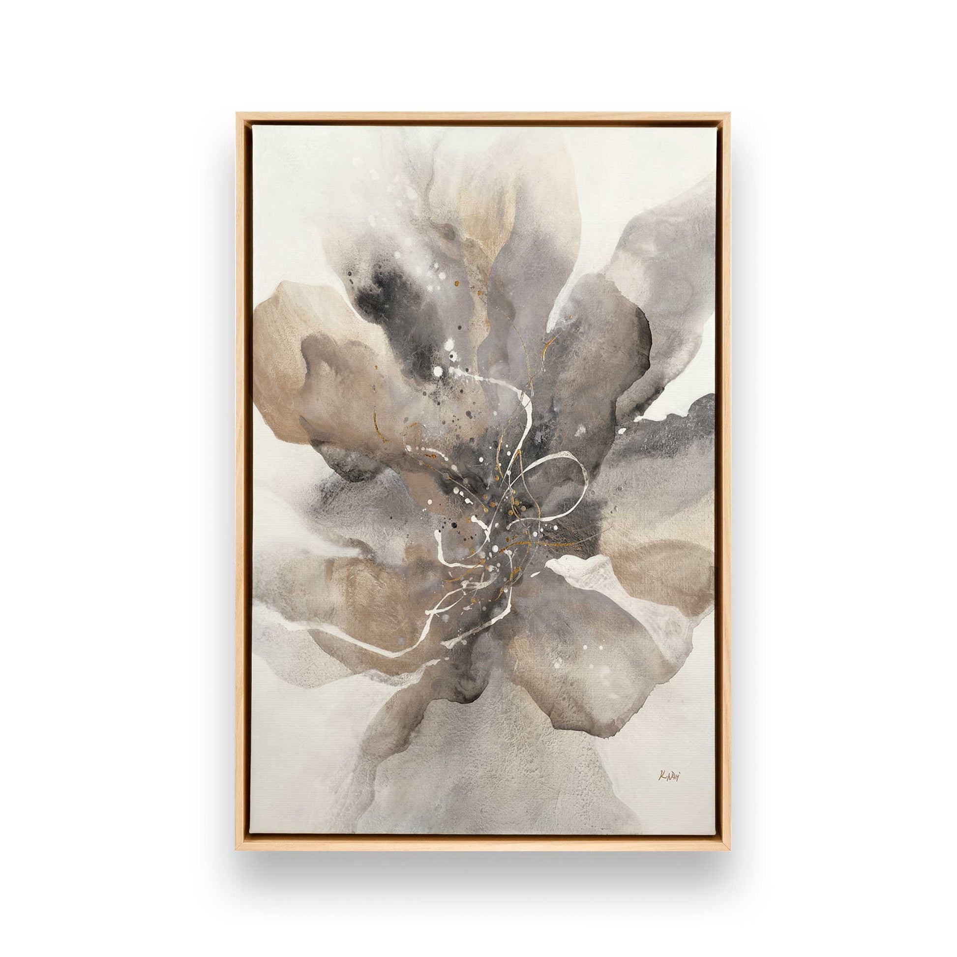 [Color:American Maple], Picture of art in a American Maple frame