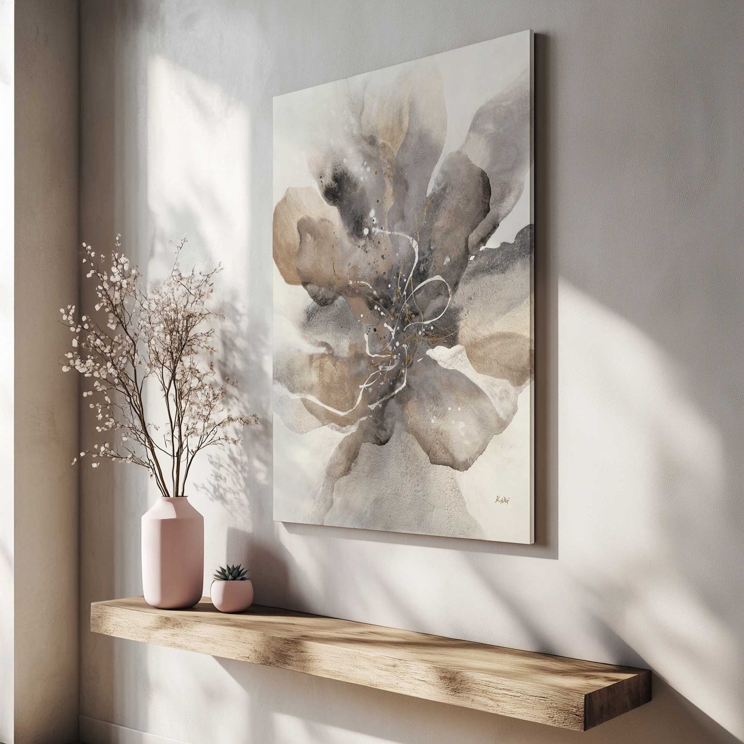 Picture of art in a room