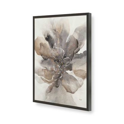 [Color:Satin Black], Picture of art in a Satin Black frame of the corner