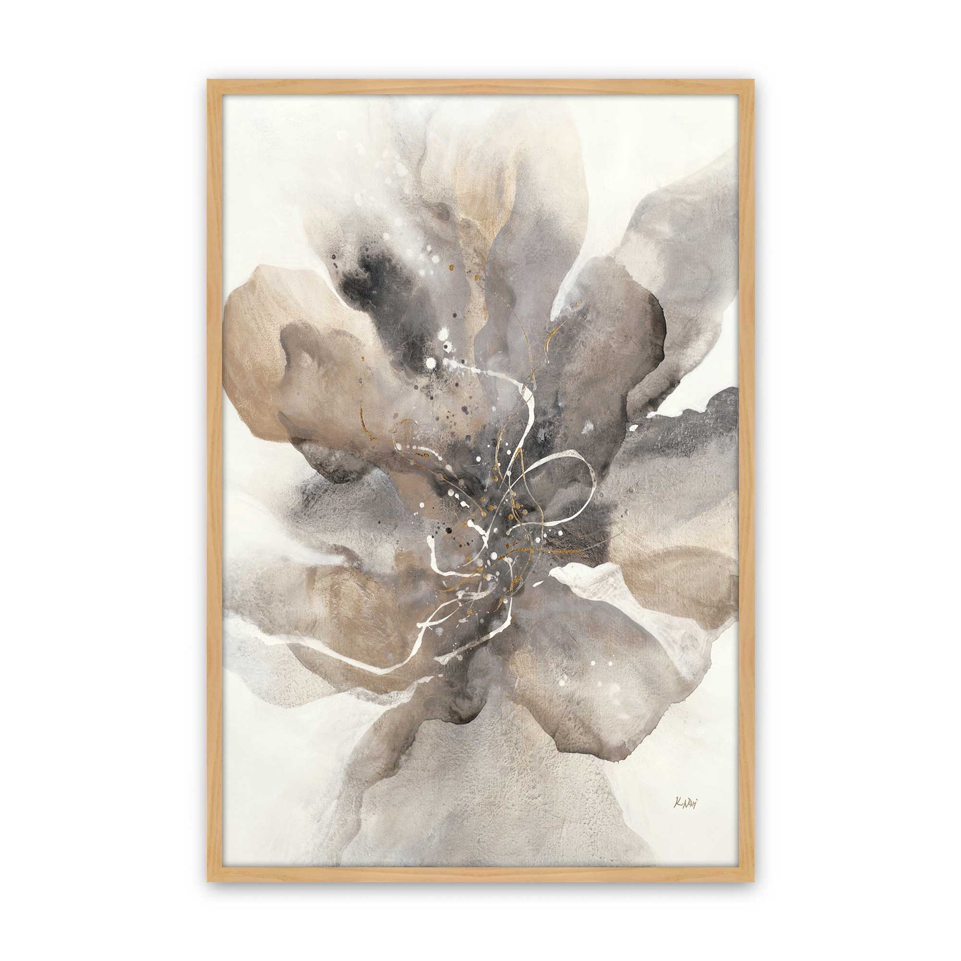 [Color:American Maple], Picture of art in a American Maple frame