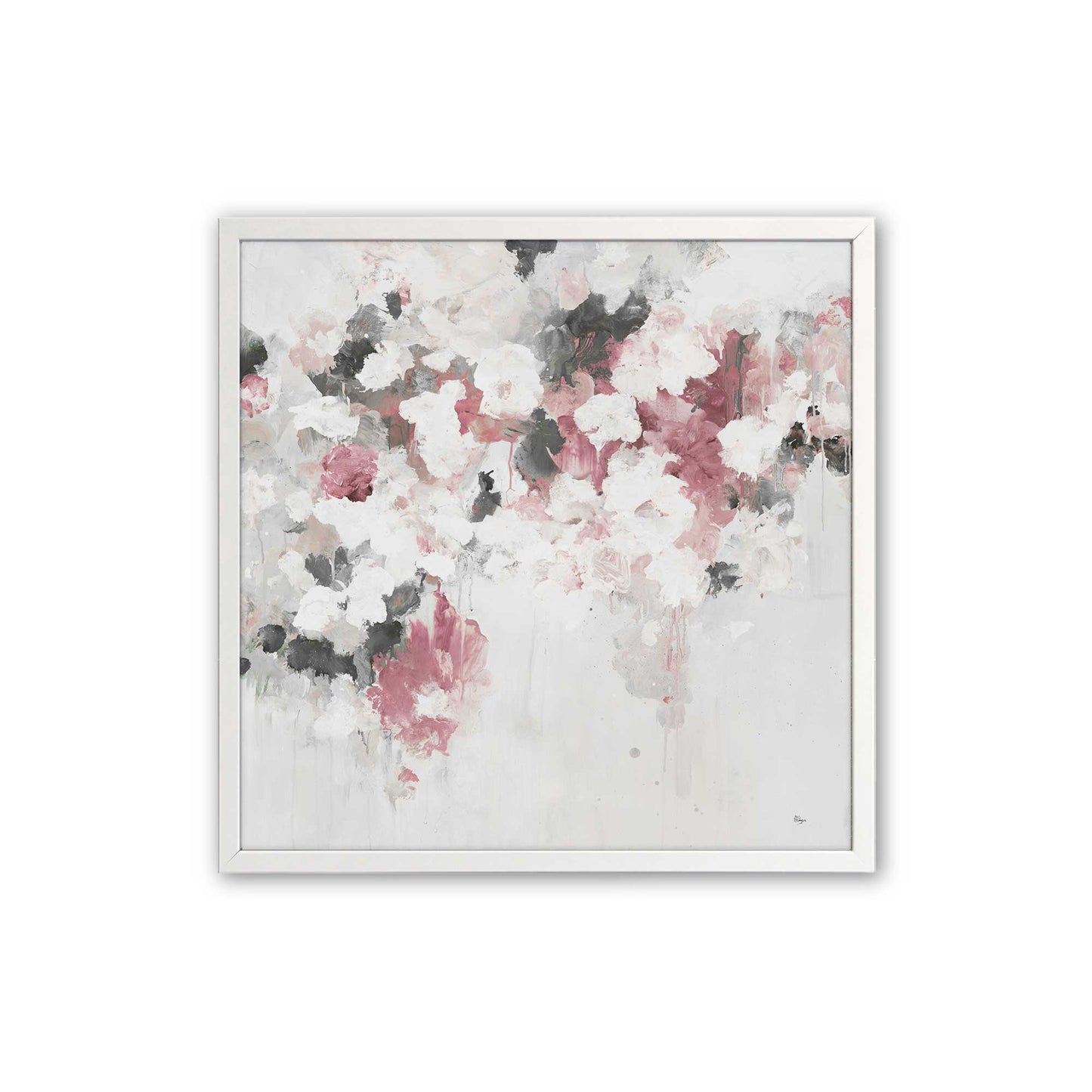 [Color:Opaque White], Picture of art in a Opaque White frame