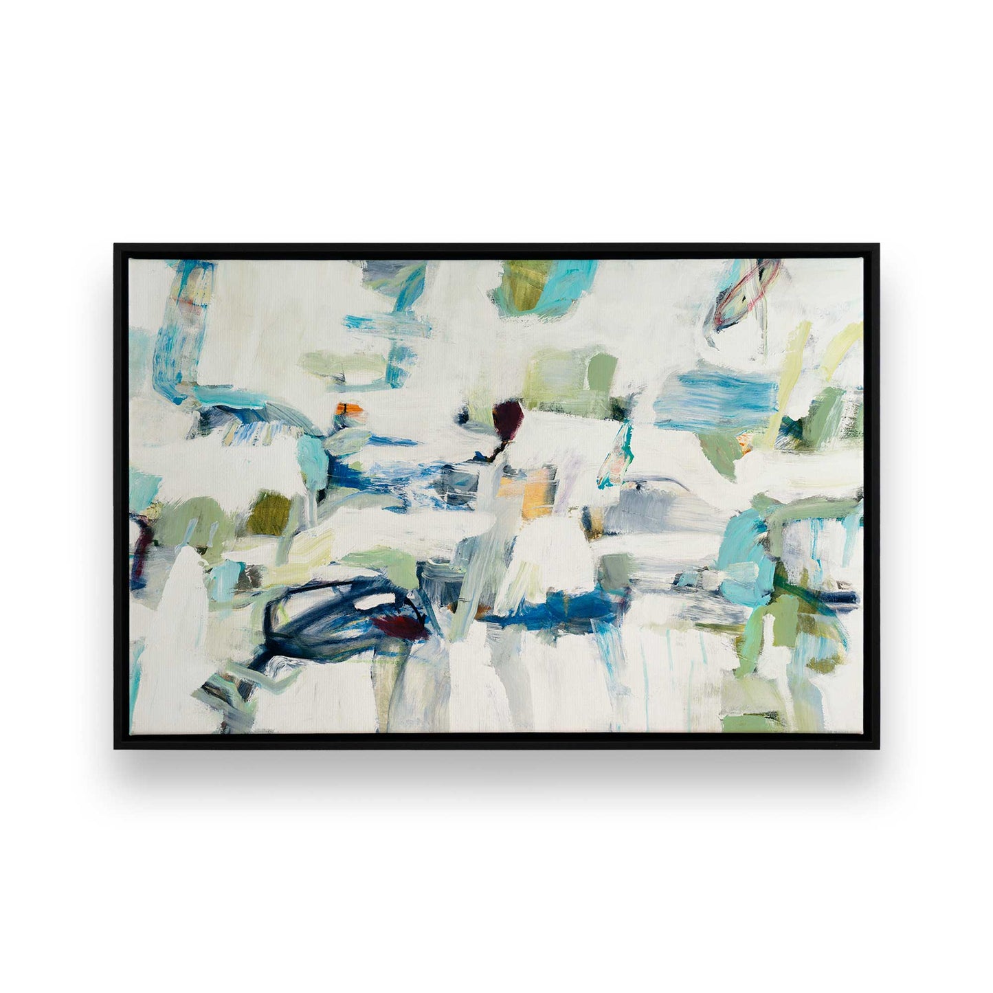 [Color:Satin Black], Picture of art in a Satin Black frame