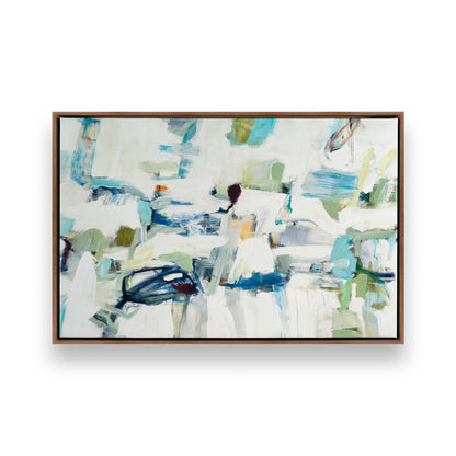 [Color:Walnut], Picture of art in a Walnut frame