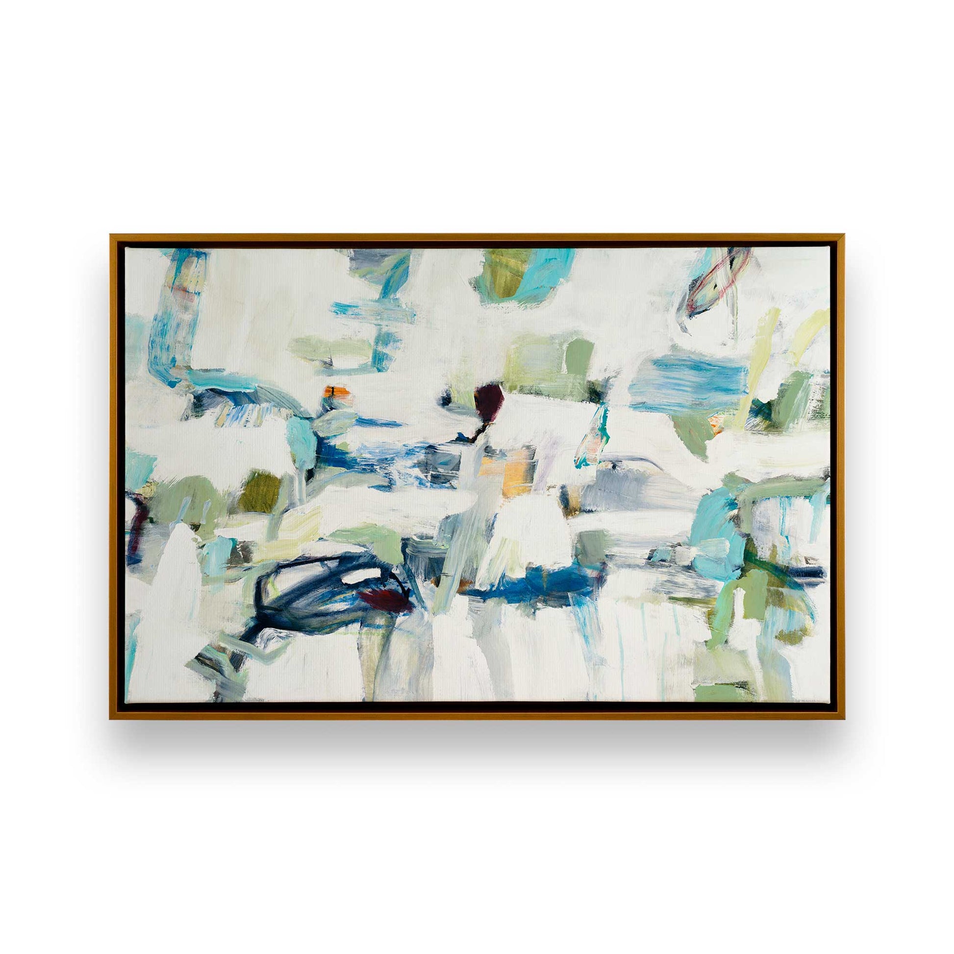 [Color:Polished Gold], Picture of art in a Polished Gold frame