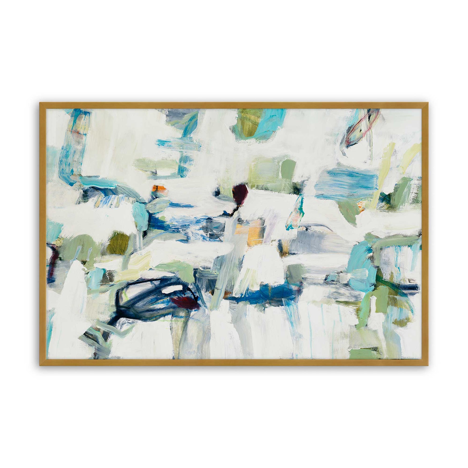 [Color:Polished Gold], Picture of art in a Polished Gold frame