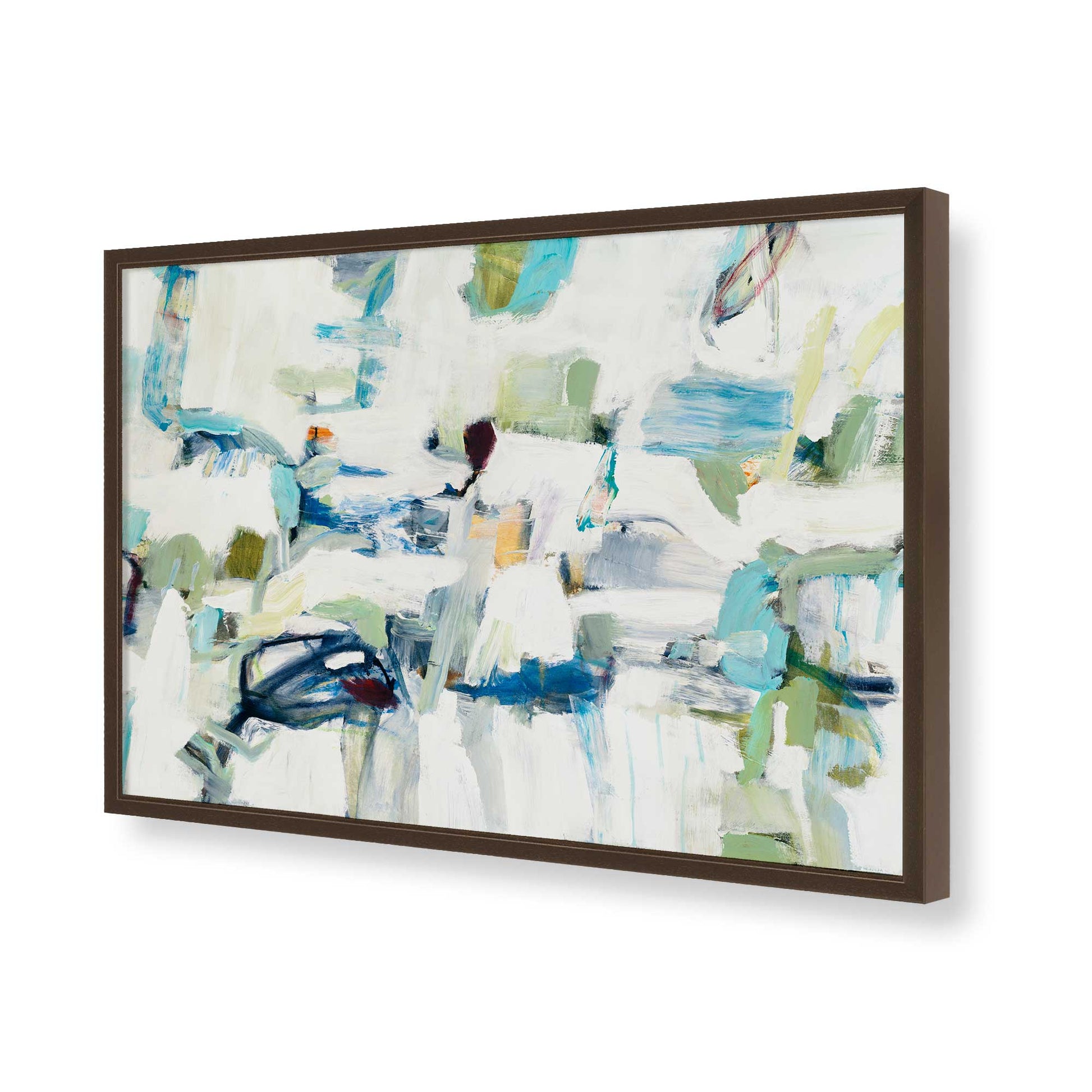 [Color:Belvinder Brown], Picture of art in a Belvinder Brown frame of the corner