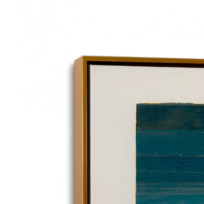 [Color:Polished Gold], Picture of art in a Polished Gold frame at an angle