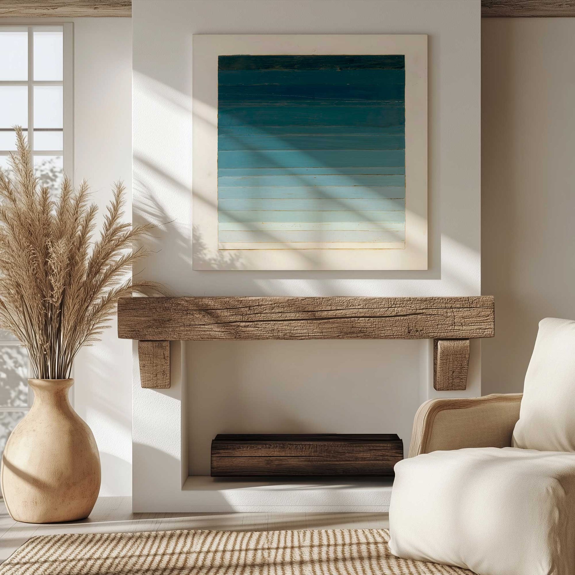 Picture of art in a room