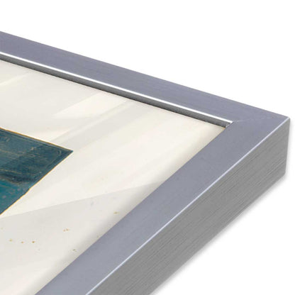 [Color:Polished Chrome], Picture of art in a Polished Chrome frame at an angle