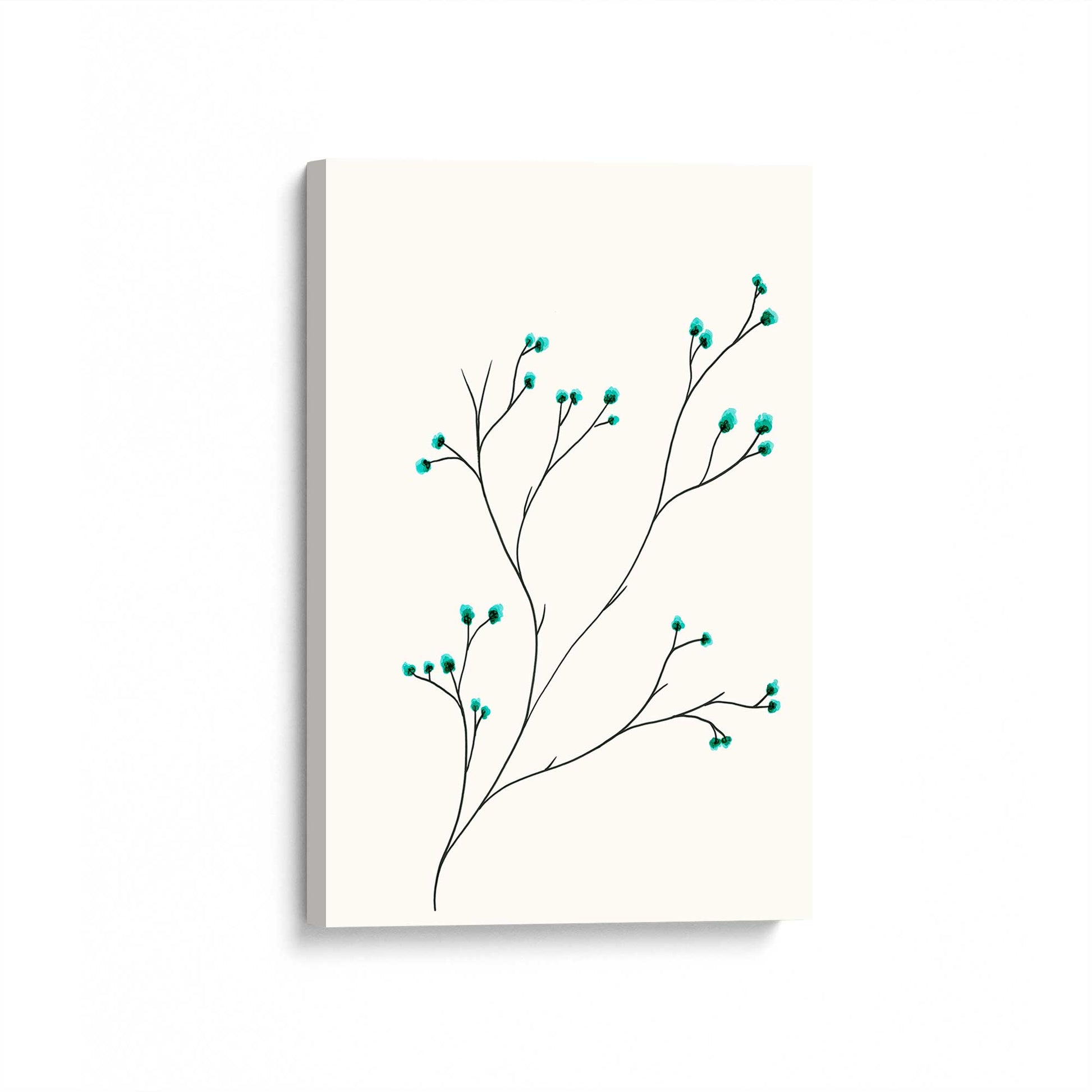 [Color:Stretched Canvas], Picture of art at an angle