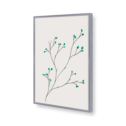 [Color:Polished Chrome], Picture of art in a Polished Chrome frame of the corner