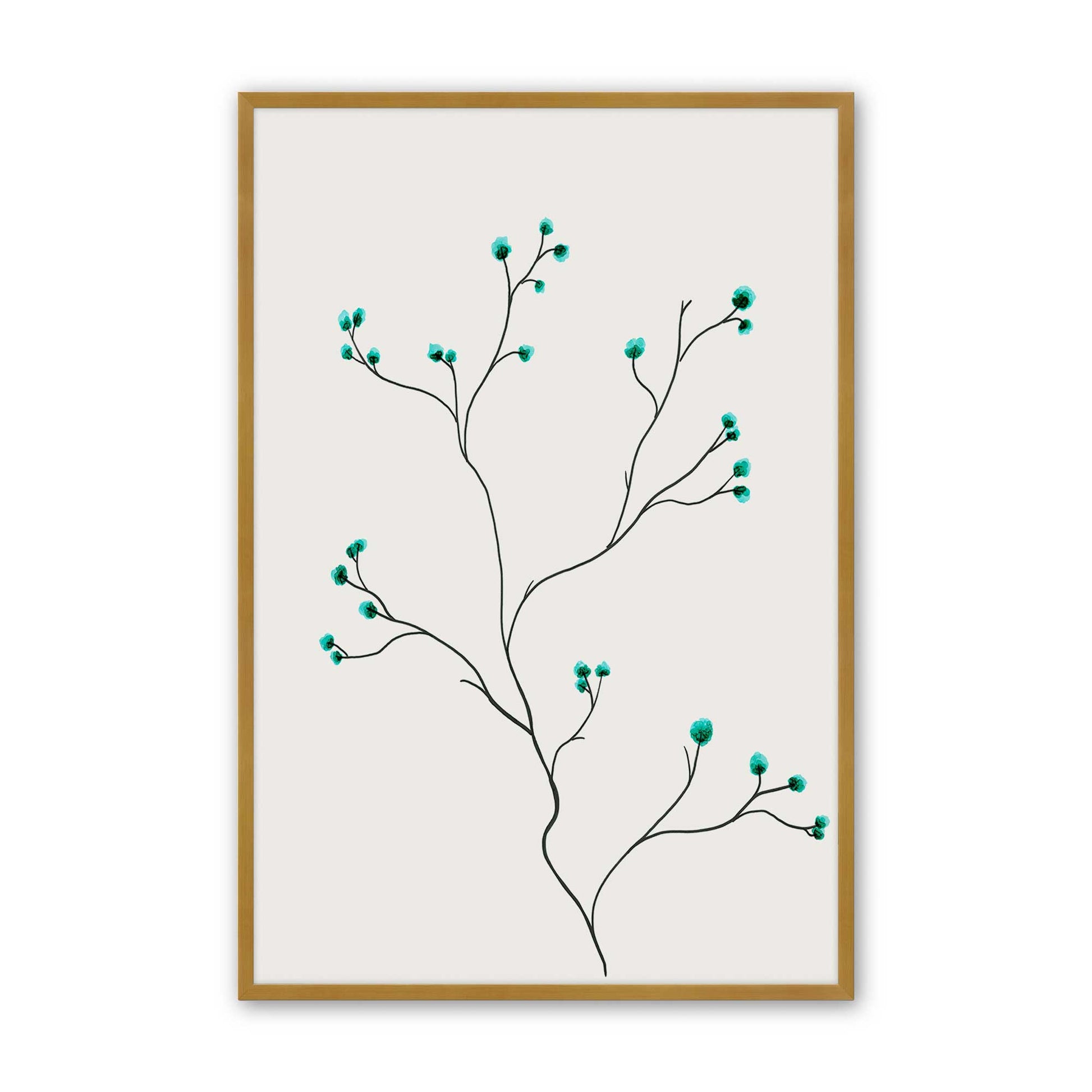 [Color:Polished Gold], Picture of art in a Polished Gold frame