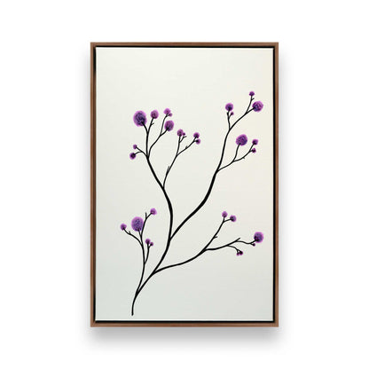 [Color:Walnut], Picture of art in a Walnut frame