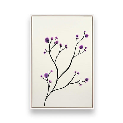 [Color:Opaque White], Picture of art in a White frame