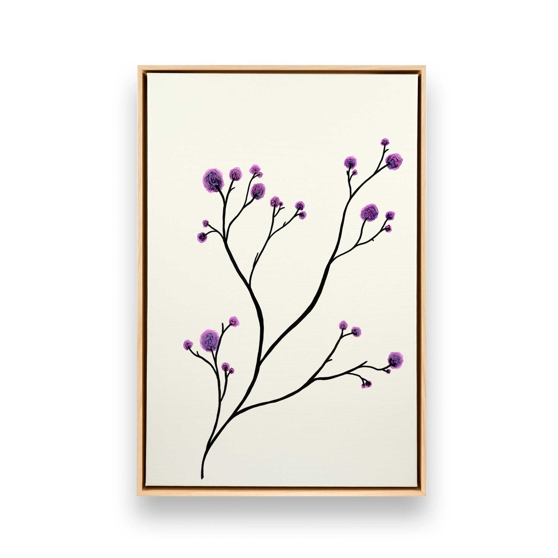[Color:American Maple], Picture of art in a American Maple frame