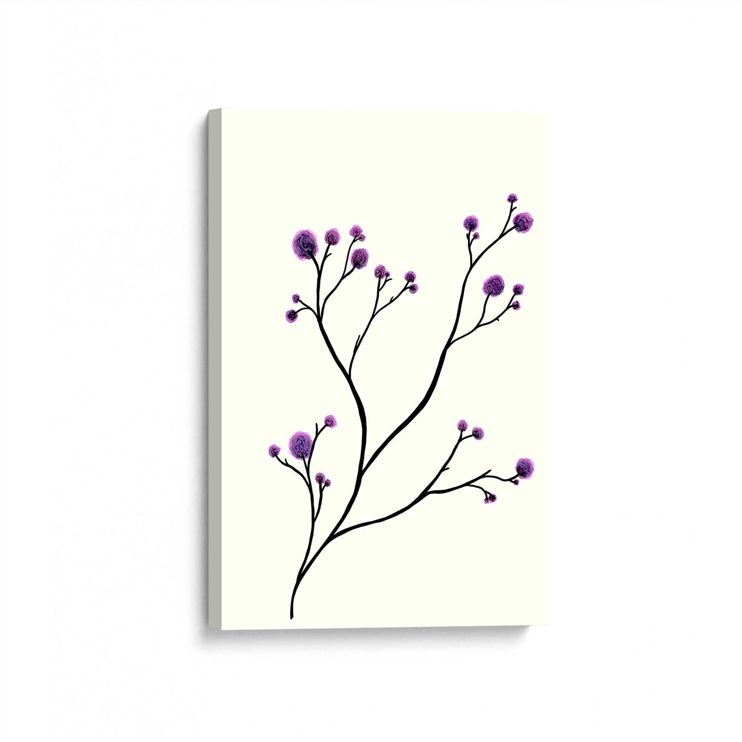 [Color:Stretched Canvas], Picture of art at an angle