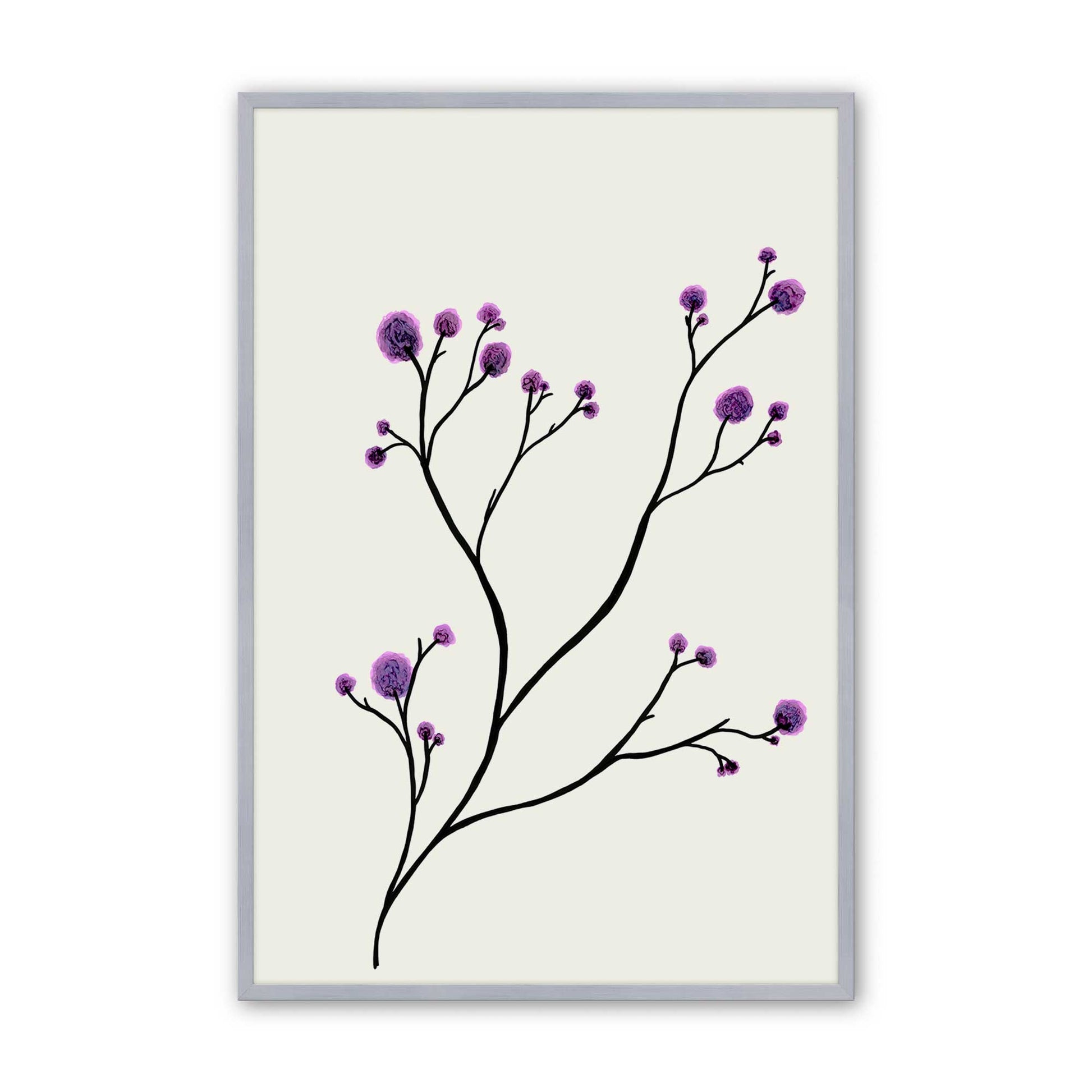 [Color:Polished Chrome], Picture of art in a Polished Chrome frame