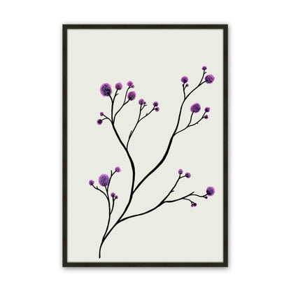 [Color:Satin Black], Picture of art in a Satin Black frame