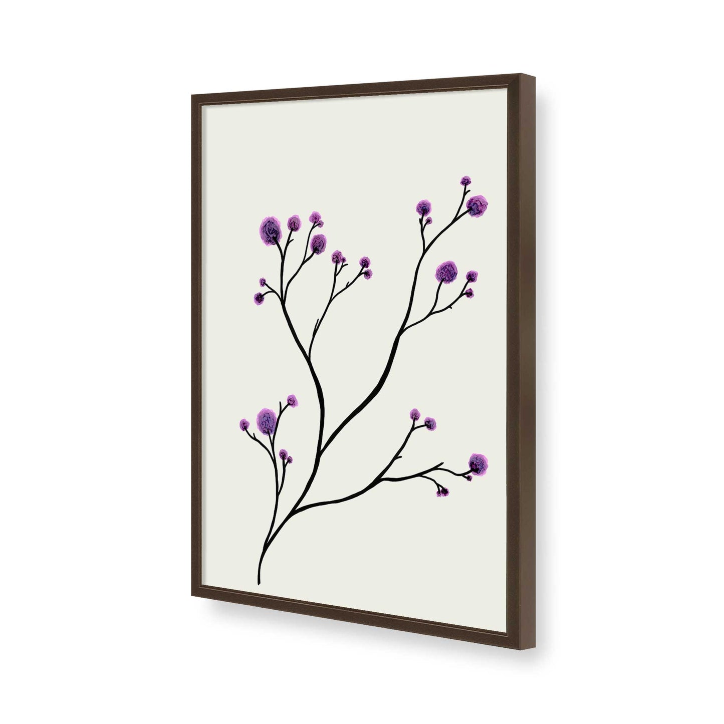 [Color:Belvinder Brown], Picture of art in a Belvinder Brown frame of the corner