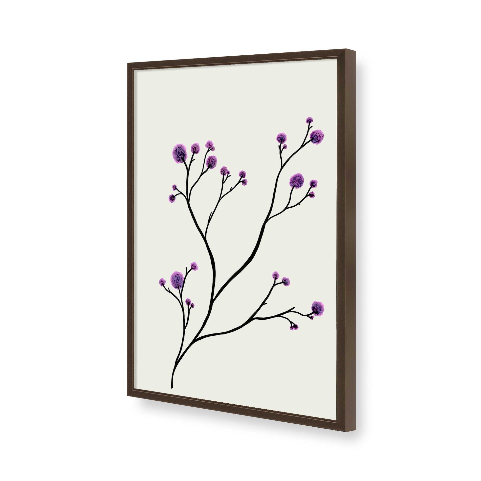 [Color:Belvinder Brown], Picture of art in a Belvinder Brown frame of the corner