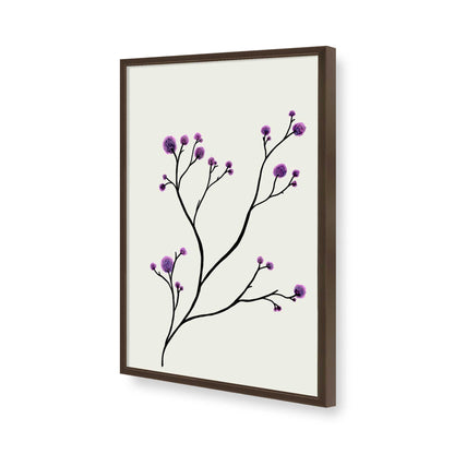 [Color:Brown], Picture of art in a Brown frame of the corner