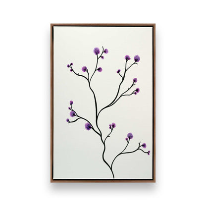 [Color:Walnut], Picture of art in a Walnut frame